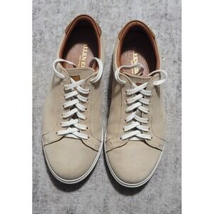 Allen Edmonds Men's Beige Courtside Suede Leather Casual Shoes Size 9 3E 4606